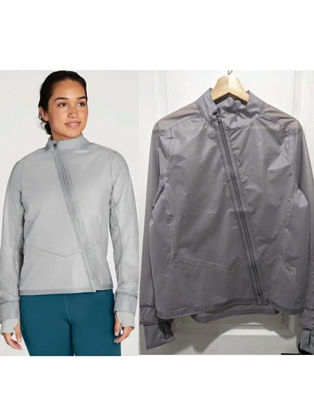 NWT HOKA | Women's Performance Shield Jacket in lurk gray